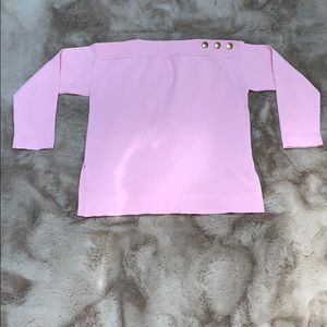 Girls Light Pink Sweater